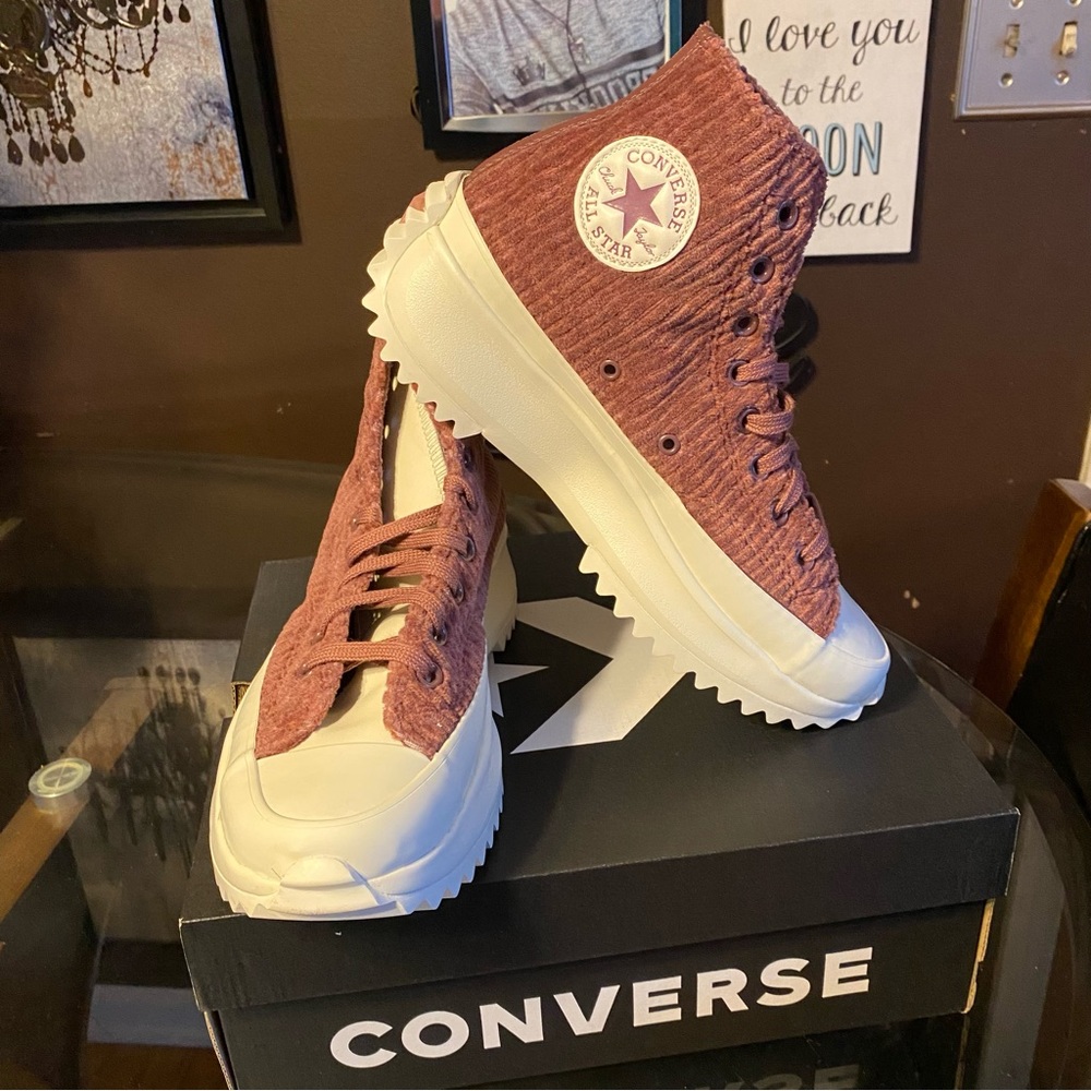 NWT Converse Run Star Hike High Top Sneakers - Picture 2 of 7